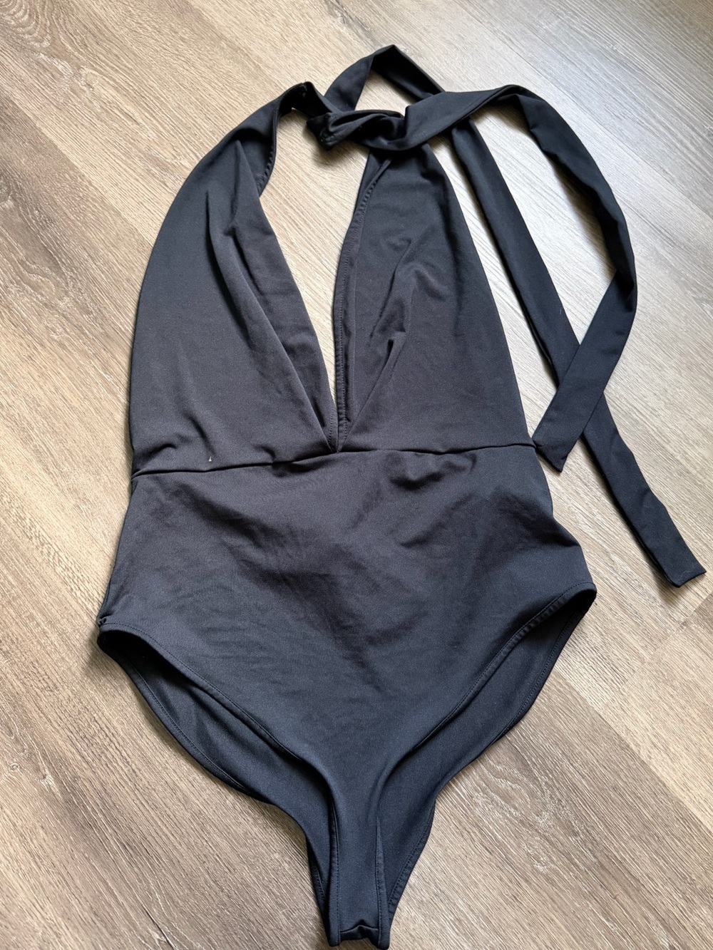 NWT Zara halter tie neck bodysuit